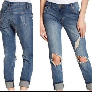 STS Blue distressed Taylor tomboy jeans 27
